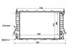 Radiateur Radiator:4A0 121 251 C