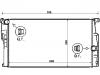 Radiateur Radiator:17 11 7 600 520