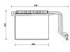 Verdampfer, Klimaanlage Air Conditioner Evaporator:002 830 34 58