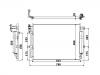 Condenseur, climatisation Air Conditioning Condenser:LR018405