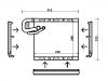 Verdampfer, Klimaanlage Air Conditioner Evaporator:002 830 37 58