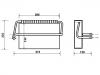 Air Conditioner Evaporator:220 830 07 58