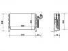 испаритель Air Conditioner Evaporator:000 830 57 58