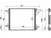 Kondensator, Klimaanlage Air Conditioning Condenser:163 830 01 70