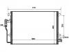 Condenseur, climatisation Air Conditioning Condenser:2E0 820 413