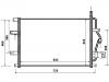 Kondensator, Klimaanlage Air Conditioning Condenser:6848889