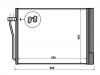 Kondensator, Klimaanlage Air Conditioning Condenser:64 50 9 149 390