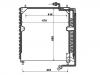 конденсатор Air Conditioning Condenser:000 500 11 54