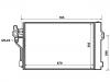 Kondensator, Klimaanlage Air Conditioning Condenser:639 835 02 70